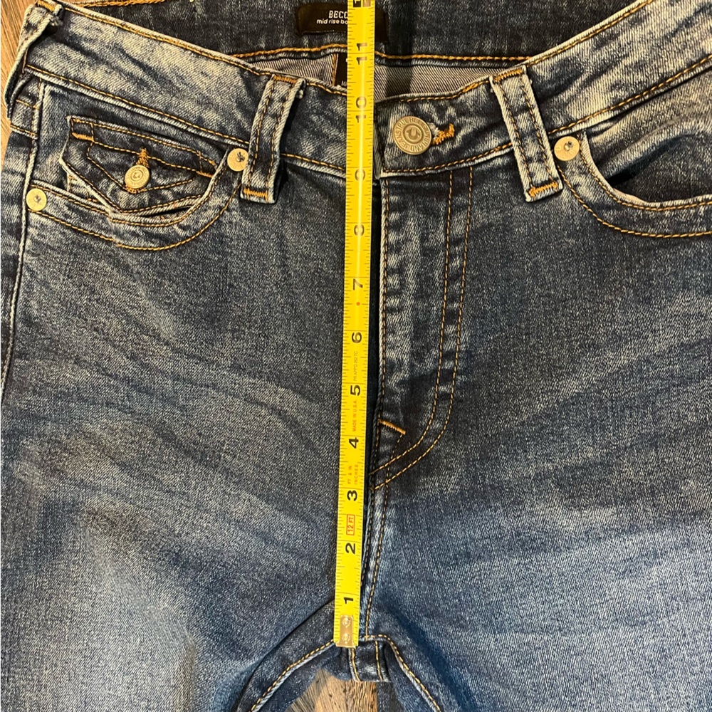 True Religion Women’s Becca Bootcut Jeans – Mid Rise – Size 30 - Picture 12 of 13